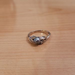 Blue Pearl Ring.